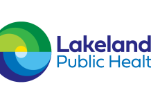 Lakelands Public Health is the new official name of the unified health unit formed by the merger of Peterborough Public Health and the Haliburton, Kawartha, Pine Ridge District Health Unit on January 1, 2025. (Graphic: Lakelands Public Health)
