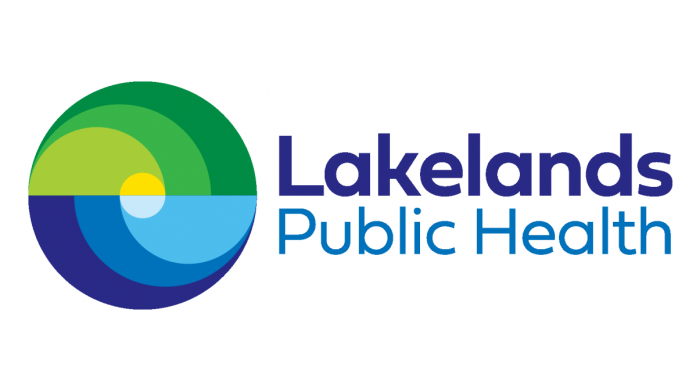 Lakelands Public Health is the new official name of the unified health unit formed by the merger of Peterborough Public Health and the Haliburton, Kawartha, Pine Ridge District Health Unit on January 1, 2025. (Graphic: Lakelands Public Health)