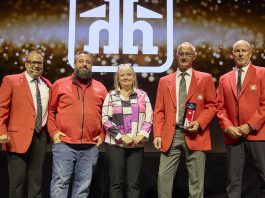 The Home Building Centre at 220 Lindsay Street South in Lindsay was recognized as the best home building centre in central Canada at Home Hardware Stores Limited's annual Proud of My Home Achievement Awards in Toronto on September 10, 2025. (Photo: Home Hardware Stores Limited)