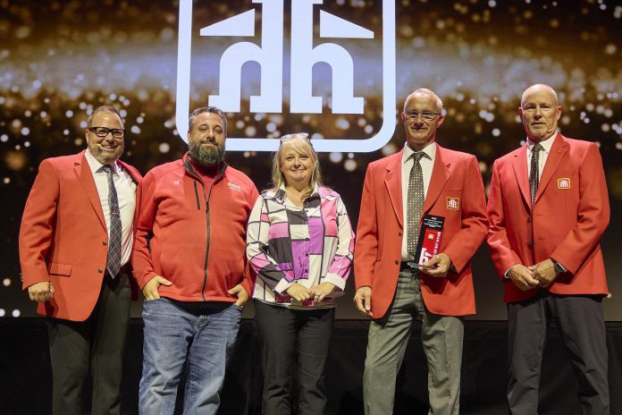 The Home Building Centre at 220 Lindsay Street South in Lindsay was recognized as the best home building centre in central Canada at Home Hardware Stores Limited's annual Proud of My Home Achievement Awards in Toronto on September 10, 2025. (Photo: Home Hardware Stores Limited)