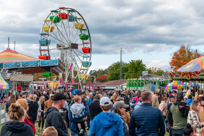 The Township of Asphodel-Norwood, located in southern Peterborough County, is home to the world-famous Norwood Fair. A Thanksgiving weekend tradition since 1868, the popular annual fair is a celebration of the township's strong agricultural community, featuring animal shows, competitions, demonstrations, a midway, and much more. (Photo: The Kawarthas Tourism)