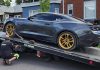 A 26-year-old Peterborough man had his car impounded for 14 days and his driver's licence suspended for 30 days following a police investigation into a cellphone video that showed the vehicle travelling 150 km/h in a 60km/h zone on The Parkway. (Photo: Peterborough Police Service)