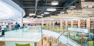 The main branch of the Peterborough Public Library is located at 345 Aylmer Street North in downtown Peterborough. (Photo: Peterborough Public Library)