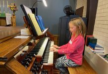 A student enrolled in the Peterborough Suzuki School of Music, a non-profit membership organization fostering piano music education for children through performance and community enrichment opportunities. The school promotes the Suzuki Method, a music education philosophy that believes any child can learn to play an instrument in the same way any child can learn a new language. (Photo courtesy of Lenore Parajka)