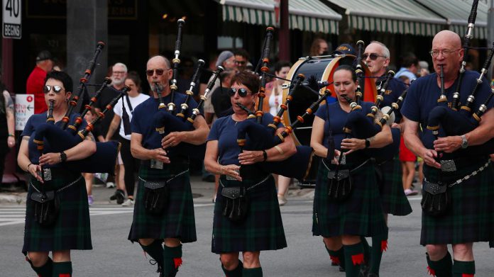 The annual Peterborough-Nogojiwanong Pride Parade on September 27, 2025. (Photo courtesy of Sean Bruce)