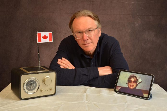 Chris Earle in a promotional photo for "Donnie and Me and the CBC". (Photo: John Scully)