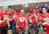 Soap bubbles helped celebrate the United Way Peterborough & District's official launch of its 2025-26 community campaign on September 25, 2025 at the Healthy Planet Arena, where the organization unveiled its $1.6 million campaign goal. (Photo: Jordan Lyall Photography)
