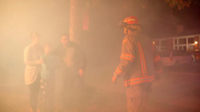 The Cobourg Fire Department, along with a production team including local actors and Town of Cobourg staff, has launched a new fire prevention video that strongly drives home the importance of having working smoke alarms and a practised home escape plan. (kawarthaNOW screenshot of Cobourg Fire Department video) The Cobourg Fire Department, along with a production team including local actors and Town of Cobourg staff, has launched a new fire prevention video that strongly drives home the importance of having working smoke alarms and a practised home escape plan. (kawarthaNOW screenshot of Cobourg Fire Department video)