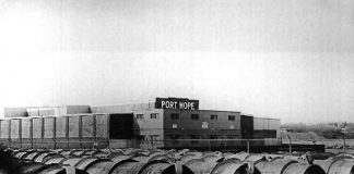 Port Hope has the largest volume of historic low-level radioactive wastes in Canada, produced between 1933 and 1988 from uranium and radium refining operations of former Crown corporation Eldorado Nuclear Ltd. A $2.9-billion initiative began in 2012 to clean up the radioactive waste in both Port Hope and Clarington. (Photo via Port Hope Area Initiative)