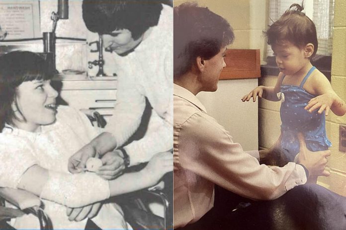 While the look of treatment at Five Counties Children's Centre has changed over the years, what doesn't is the care and commitment the Centre brings to support children and youth and their families across the region. As Five Counties CEO Scott Pepin notes, "(We) would not be here without the central role played by local Rotary Clubs." (Photos courtesy of Five Counties Children’s Centre)