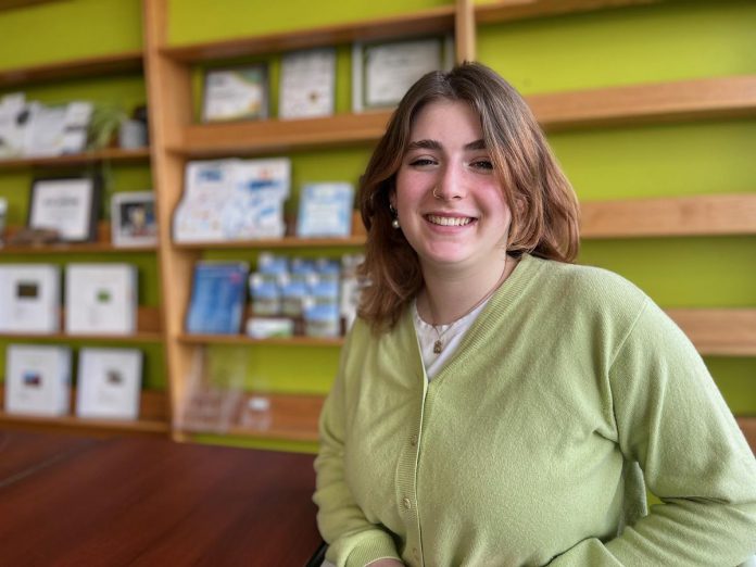 Alixandrah Lonsdale is a former Trent University communications and marketing program assistant with GreenUP. (Photo: Yvonne Hollandy / GreenUP)
