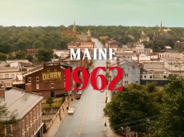 Port Hope once again stands in for the fictional town of Derry, Maine in the new HBO supernatural horror series "It: Welcome to Derry," a prequel to the two "It" films based on Stephen King's novel that were also partly filmed in Port Hope. Free tickets for a special "red carpet premiere" screening of the first two episodes of the series, which is set in 1962, at the Capitol Theatre on October 29, 2025 were snatched up within an hour of when they became available. (kawarthaNOW screenshot of trailer)