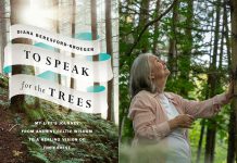 There is still time to participate in the Peterborough Public Library's "One Book, One Ptbo" community read ahead of the grand finale event, an evening with "To Speak for the Trees" author Diana Beresford-Kroeger on November 4, 2025 at Market Hall Performing Arts Centre. Combining memoir, science, and Celtic wisdom, the book explores the Irish botanist and visionary's background and insights about the importance of trees and why they are the achievable solution to climate change. The book is still available in various formats through the library and will be for sale from Take Cover Books at the grand finale event. (Photos: Penguin Random House / Shelby Lisk)