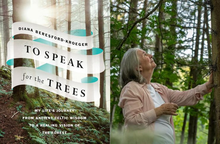 There is still time to participate in the Peterborough Public Library's "One Book, One Ptbo" community read ahead of the grand finale event, an evening with "To Speak for the Trees" author Diana Beresford-Kroeger on November 4, 2025 at Market Hall Performing Arts Centre. Combining memoir, science, and Celtic wisdom, the book explores the Irish botanist and visionary's background and insights about the importance of trees and why they are the achievable solution to climate change. The book is still available in various formats through the library and will be for sale from Take Cover Books at the grand finale event. (Photos: Penguin Random House / Shelby Lisk)