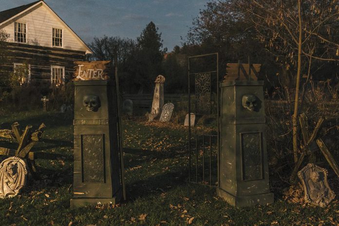 Take a stroll through the graveyard if you dare while visiting Lang Pioneer Village Museum in Keene for Spooky All Hallows' Eve from 6 to 9 p.m. on October 24 and 25, 2025. The family-friendly event offers a wide range of fun activities along with stories about the origin of modern-day Halloween traditions. (Photo: Heather Doughty Photography / Lang Pioneer Village Museum) Take a stroll through the graveyard if you dare while visiting Lang Pioneer Village Museum in Keene for Spooky All Hallows' Eve from 6 to 9 p.m. on October 24 and 25, 2025. The family-friendly event offers a wide range of fun activities along with stories about the origin of modern-day Halloween traditions. (Photo: Heather Doughty Photography / Lang Pioneer Village Museum)