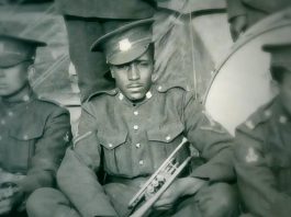 New Stages Theatre is presenting a Brand New Stages Festival workshop production of "Footnote to Freedom" at Market Hall Performing Arts Centre in downtown Peterborough, with a public performance on November 9, 2025 and a private performance the following day. Written and performed by Beau and Lance Dixon and dedicated to their late father Reverend Canon Blair Dixon, the show is a musical about the life of their grandfather George Dixon, who served in the No. 2 Construction Battalion — Canada's first and only segregated Black battalion in World War I. (Photo courtesy of Black Cultural Centre for Nova Scotia)