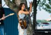Vocalist and musician Caitlin O'Connor (Blue Hazel, The Detention Club, The Union), seen here at Peterborough Musicfest's Future Sounds Stage in July 2025, performs a solo show at the Rolling Grape Vineyard in Bailieboro on Sunday afternoon. (Photo: Peterborough Musicfest)