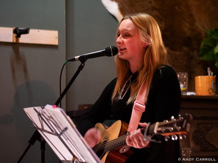 19-year-old Peterborough indie-pop singer-songwriter Georgia Rose, who just released her sophomore single "Where Did We Go?" along with her first music video, is performing Saturday evening at Springville Tap n' Grill in Cavan-Monaghan Township just outside Peterborough and Sunday at Cheeky Duck Vineyard in Selwyn Township. (Photo: Andy Carroll)
