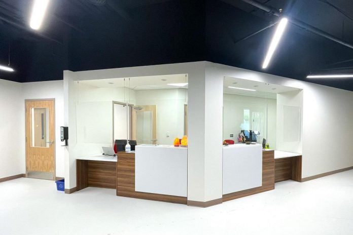 The Peterborough Community Health Centre's approach to healthcare includes a team of traditional healers, doctors, nurse practitioners, dietitians, social workers, and more to support people's individual health needs. People can access community programs, mental health support, social activities, chronic disease education, and more. Services and programs are available at no cost to clients. (Photo: Mortlock Construction Inc.)