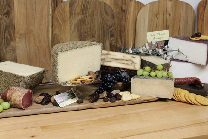 Located on Lakefield's Queen Street, The Cheesy Fromage offers variety of both internationally acclaimed and locally sourced cheeses along with wines, chocolate, charcuteries, and house-made gelato. You can even order for takeout a customized cheese and charcuterie board complete with your preferred selections. (Photo: The Kawarthas Tourism) 