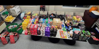 Port Hope police recovered $7,021 in stolen goods from three Toronto women in a shoplifting scheme in Port Hope and Cobourg. (Photo: Port Hope police)