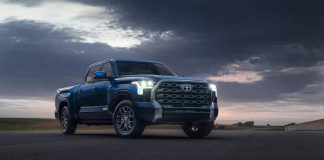 The Toyota Tundra was among the 10 most-stolen vehicles in 2024. Other Toyota vehicles on the top 10 list include the Toyota RAV4, the Toyota Highlander, and the Lexus RX Series. (Photo: Toyota Canada)