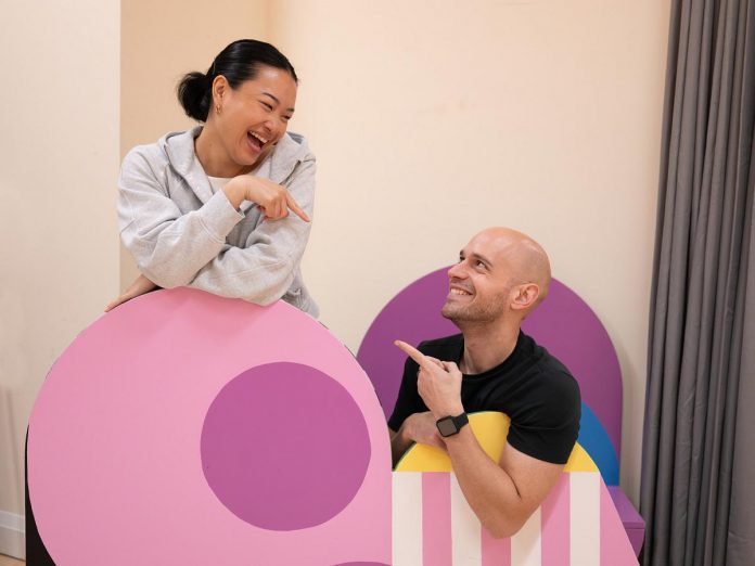 Michelle Yu and Amir Haidar during a rehearsal for "Hansel & Gretel - The Sticky and Sweet Panto" at the Capitol Theatre in Port Hope. The two actors, who have each performed in several past productions at the Capitol Theatre in Port Hope and shared the Capitol stage for the first time in 2023, are taking on the lead roles in the holiday musical comedy written and directed by Capitol Theatre artistic director Rob Kempson. Running for 45 performances from November 21 to December 28, 2025 at the historic downtown venue, the panto includes both "naughty" versions for adults and family-friendly "nice" versions. (Photo: Sam Moffatt) Michelle Yu and Amir Haidar during a rehearsal for "Hansel & Gretel - The Sticky and Sweet Panto" at the Capitol Theatre in Port Hope. The two actors, who have each performed in several past productions at the Capitol Theatre in Port Hope and shared the Capitol stage for the first time in 2023, are taking on the lead roles in the holiday musical comedy written and directed by Capitol Theatre artistic director Rob Kempson. Running for 45 performances from November 21 to December 28, 2025 at the historic downtown venue, the panto includes both "naughty" versions for adults and family-friendly "nice" versions. (Photo: Sam Moffatt)