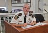 Cobourg police chief Paul VandeGraaf providing an update to the police service board in July 2024. (kawarthaNOW screenshot of Cobourg Police Service video)