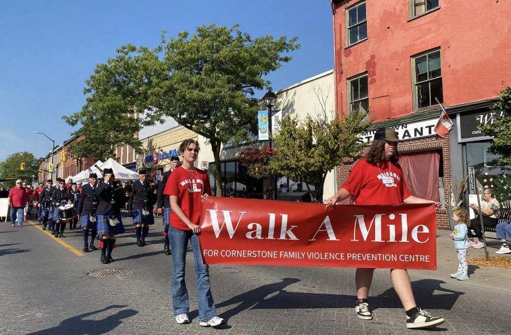 Cornerstone Family Violence Prevention Centre marks Women Abuse Prevention Month after $55,000 fundraiser boost. Cornerstone Family Violence Prevention Centre in Cobourg is celebrating the results of its successful annual "Walk A Mile" fundraiser held in October as it marks Women Abuse Prevention Month in November. (Photo: Cornerstone Family Violence Prevention Centre / Facebook)