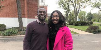 Dr. Dennis Darkwa, pictured with his wife Dr. Joana Sarfo, will begin practising as a family doctor with the Kawartha North Family Health Team in Bobcaygeon on December 1, 2025 and will be accepting new patients. Dr. Sarfo, who is also a family doctor, and the couple's three children will join Dr. Darkwa in Bobcaygeon after she completes her general practitioner residency in the U.K. (Photo supplied by Kawartha Lakes Health Care Initiative)