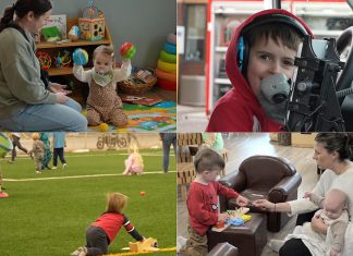 Families with young children are invited to take part this month in the EarlyON "Discovery Passport" program, which involves visiting EarlyON locations in Northumberland County to learn more about their activities and programs while playing games and collecting stamps to win prizes. (Photos: Northumberland County)