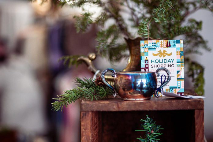 The Peterborough Downtown Business Improvement Area (DBIA) Holiday Shopping Passport is an annual customer incentive program that rewards people for supporting downtown Peterborough's independent businesses during the holiday season. For every $10 you spend at over 200 participating businesses, you earn a passport stamp. Each completed passport of 20 stamps will be entered into three early bird draws for a $500 Boro gift card during December and a grand prize draw for a $1,500 Boro gift card in January. (Photo courtesy of Peterborough DBIA)