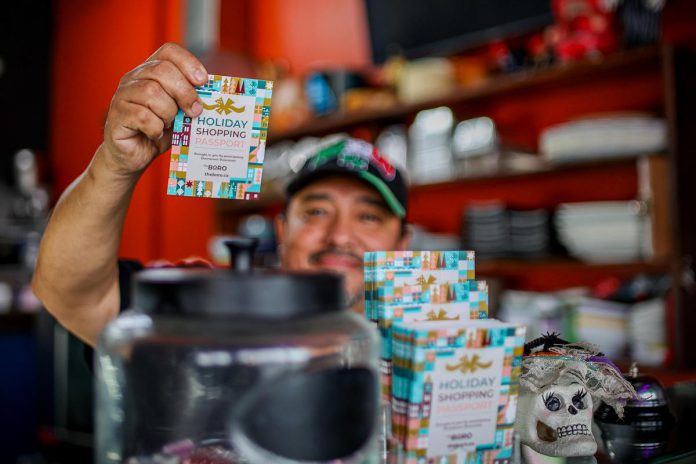 With the Peterborough Downtown Business Improvement Area (DBIA) Holiday Shopping Passport program expanding in 2025 across the Hunter Street bridge to include East City as well the downtown core, more than 200 local shops, boutiques, salons, restaurants, and cafes are participating in this year's program. (Photo courtesy of Peterborough DBIA)