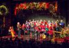 Carried Away and the Convivio Chorus performing at the 2015 In From The Cold concert at Market Hall Performing Arts Centre in downtown Peterborough. The 26th annual Christmas benefit concert, which has raised more than $220,000 to date for Peterborough's YES Shelter for Youth and Families, is returning to the Market Hall on December 5 and 6, 2025, featuring an earlier start time on Friday night, a Saturday afternoon matinee, and roots singer-songwriter and multi-instrumentalist Benj Rowland as a special musical guest. (Photo: Linda McIlwain / kawarthaNOW)