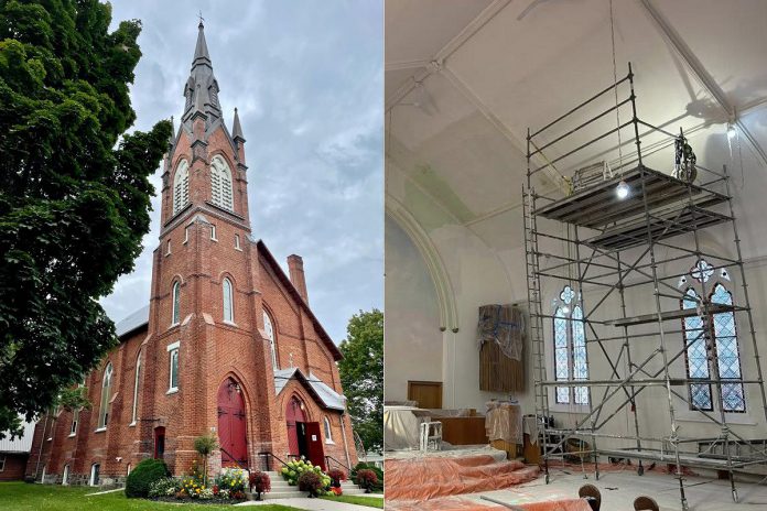 Keene United Church has invited James Raffan to present his original show "The Accidental Canadian" on November 15, 2025 as a final fundraiser that's anticipated to reach the $375,000 goal to complete the "Restore, Renew, Refresh" project which involves refurbishing the walls and ceiling of the church sanctuary, narthex, and bell tower. (Photos courtesy of Keene United Church)