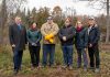 Kawartha Land Trust creates new nature reserve on 435-acre property in Trent Lakes Attendees at the Kawartha Land Trust (KLT) announcement on November 7, 2025 about the creation of the new Kawartha Highlands South nature reserve in the Municipality of Trent Lakes included (from left to right) Peterborough-Kawartha MPP Dave Smith, KLT board member Geri Blinick, KLT trustee Gary Pritchard, KLT executive director John Kintare, Ontario Land Trust Alliance executive director Alison Howson, and KLT board chair Randy Northey. (Photo: Stephanie Lake)