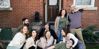 Peterborough psychotherapist Spring Berriman (back, second from left) has rebranded her practice to Rhapsody Psychotherapy & Counselling to represent that therapy is often raw, honest, and human. In-person in Peterborough and online across Ontario, Spring and her team offer therapy services for men and women, children and teens, couples and families, and the LGBTQIA2S+ community using a holistic approach and a range of modalities. (Photo courtesy of Rhapsody Psychotherapy & Counselling)