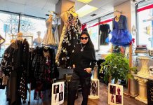 Victoria SL is the owner of T-Elle Boutique by VSL, a woman's fashion and beauty shop in downtown Peterborough that stocks made-in-Canada outfits by Canadian designers like Joseph Ribkoff and Frank Lyman and offers unconventional dresses for weddings and special occasions as well as casual wear. During the 2025 holiday shopping season, the Charlotte Street store is offering discounts on summer collections and gift certificates as well as Black Friday savings. (Photo courtesy of T-Elle Boutique by VSL)