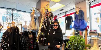 Victoria SL is the owner of T-Elle Boutique by VSL, a woman's fashion and beauty shop in downtown Peterborough that stocks made-in-Canada outfits by Canadian designers like Joseph Ribkoff and Frank Lyman and offers unconventional dresses for weddings and special occasions as well as casual wear. During the 2025 holiday shopping season, the Charlotte Street store is offering discounts on summer collections and gift certificates as well as Black Friday savings. (Photo courtesy of T-Elle Boutique by VSL)