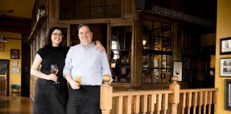 Married couple Shannon Mak and Roland Hosier are the creative forces behind the St Veronus Café & Tap Room and the annex bar Bijoux Bar in downtown Peterborough. While St Veronus takes pride in serving rare Belgium ales coupled with Belgium-inspired cuisine, Bijoux Bar offers an extensive wine list and original twists on classic cocktails. From holiday lunches and dinners to intimate cocktail parties, both locations offer a unique atmosphere for holiday gatherings. (Photo courtesy of St Veronus)