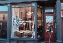 The Neighbourhood Vintage at 391 Water Street in downtown Peterborough is the perfect shopping destination to find sustainable and trendy one-of-a-kind vintage gifts for women and men this holiday season. (Photo: Bryan Reid)