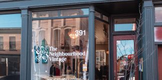 The Neighbourhood Vintage at 391 Water Street in downtown Peterborough is the perfect shopping destination to find sustainable and trendy one-of-a-kind vintage gifts for women and men this holiday season. (Photo: Bryan Reid)