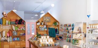 Give the gift of local this holiday season by shopping at Watson & Lou on Water Street in downtown Peterborough. Focusing on products handmade by artists and makers in the Peterborough area and from across Canada, the shop features a wide selection of candles, bath products, jewellery, stationery, artwork, and holiday-themed goods. During the First Friday art crawl on December 5, 2025, shoppers are also invited to browse and purchase work by Watson & Lou studio members and featured artists. (Photo courtesy of Watson & Lou)