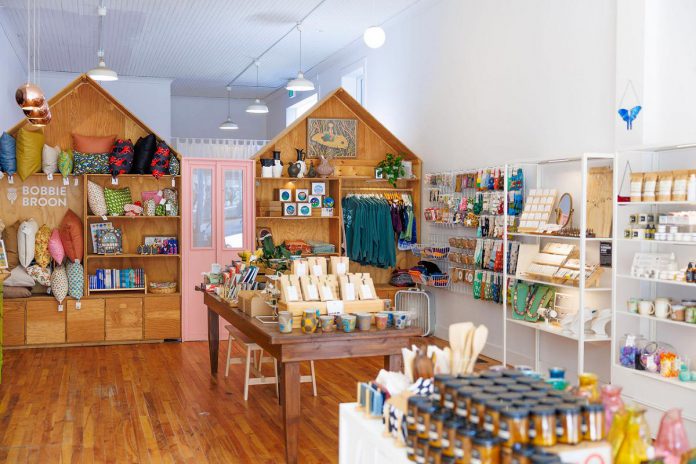 Give the gift of local this holiday season by shopping at Watson & Lou on Water Street in downtown Peterborough. Focusing on products handmade by artists and makers in the Peterborough area and from across Canada, the shop features a wide selection of candles, bath products, jewellery, stationery, artwork, and holiday-themed goods. During the First Friday art crawl on December 5, 2025, shoppers are also invited to browse and purchase work by Watson & Lou studio members and featured artists. (Photo courtesy of Watson & Lou)