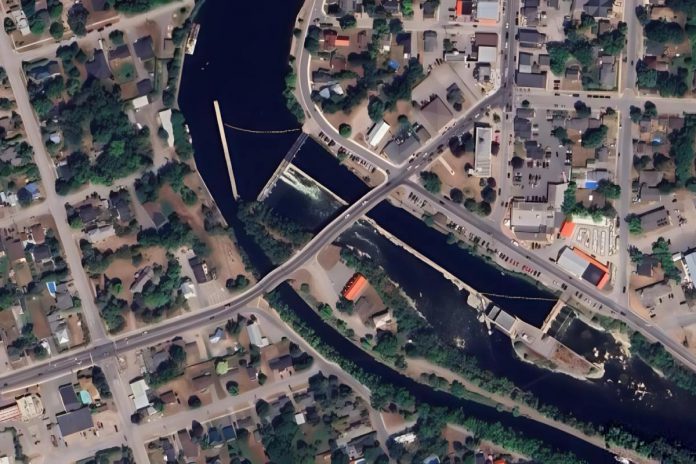 In 2027, Peterborough County is planning rehabilitation work on the Lakefield bridge on County Road 29 (Bridge Street) that crosses the Trent Canal and the Otonabee River. (Photo: Google Maps) In 2027, Peterborough County is planning rehabilitation work on the Lakefield bridge on County Road 29 (Bridge Street) that crosses the Trent Canal and the Otonabee River. (Photo: Google Maps)