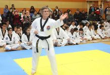 A co-founder of Blue Wave Taekwondo in Peterborough, Linda Touzin will be representing the Taekwondo Ontario team at the 2026 Taekwondo Canada National Championships in Halifax from February 5 to 7 in the female over 65 category of poomsae, which are choreographed non-contact defensive and offensive movements performed in a set pattern. At 67 years old, Touzin is an advocate for not only women and girls in taekwondo but for seniors, as poomsae can improve balance, strength, bone health, and flexibility. (Photo courtesy of Blue Wave Taekwondo)