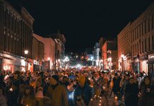 The Municipality of Port Hope is celebrating the completion of the Walton Street reconstruction project and the launch of the annual Candlelight Festival with a street party on November 28, 2025, which will include the Candlelight Walk where participants carry lights from Walton and Pine streets to Memorial Park while singing carols. (Photo: Municipality of Port Hope)