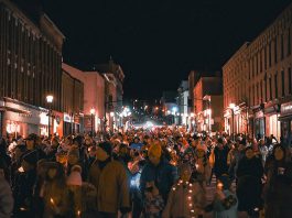 The Municipality of Port Hope is celebrating the completion of the Walton Street reconstruction project and the launch of the annual Candlelight Festival with a street party on November 28, 2025, which will include the Candlelight Walk where participants carry lights from Walton and Pine streets to Memorial Park while singing carols. (Photo: Municipality of Port Hope)