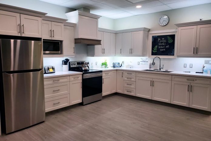 Donations made to the Peterborough Regional Health Centre (PRHC) Foundation's Campaign for PRHC funded the development of the Youth Eating Disorders Day Treatment Clinic, designed to support youth 12 to 25 years old who need lifesaving care to normalize their eating and restore weight. Opened in 2023 to meet an increased demand, the purpose-built unit and therapy space fills the treatment gap between those who can be treated in an out-patient setting and those who need acute treatment. (Photo courtesy of PRHC Foundation)