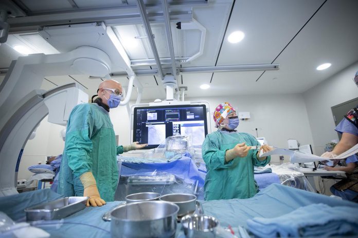 For National Philanthropy Day on November 15, 2025, the Peterborough Regional Health Centre (PRHC) Foundation is celebrating having raised $58.86 million of its $70 million Campaign for PRHC, the largest campaign in the regional hospital's history. Aiming to reimagine healthcare in the region, the campaign has already funded several critical advancements, including the upgrade of two cardiac catheterization lab suites with state-of-the-art technology. In a typical year, more than 3,300 cardiac procedures are performed at PRHC. (Photo courtesy of PRHC Foundation)